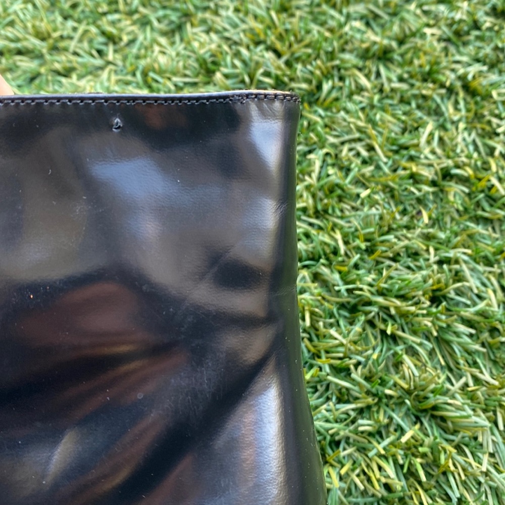 See by Chloe Patent Leather Gold Buckle Boots - Picture 6 of 14